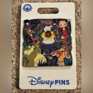 Disney Parks Princess and the Frog Supporting Cast Pin Family Cluster New 2024